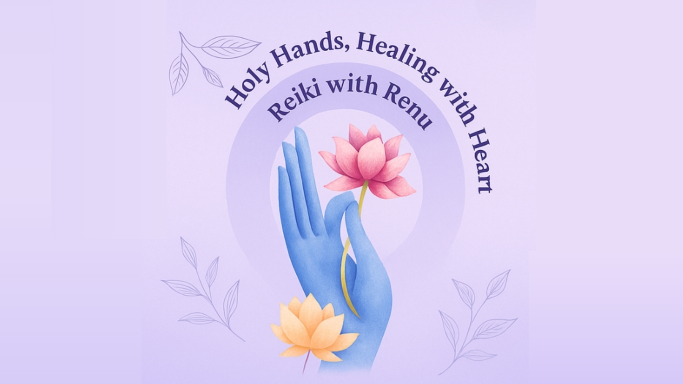 reiki with renu landing page